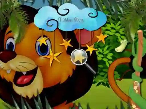 Spēle Jungle Hidden Stars online