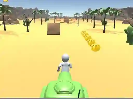 Spēle 3D Desert Parkour online