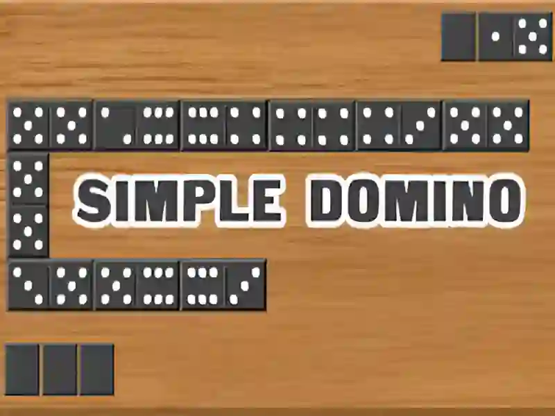 Spēle Simple Domino online