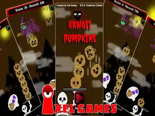 Spēle Kawaii Pumpkins online