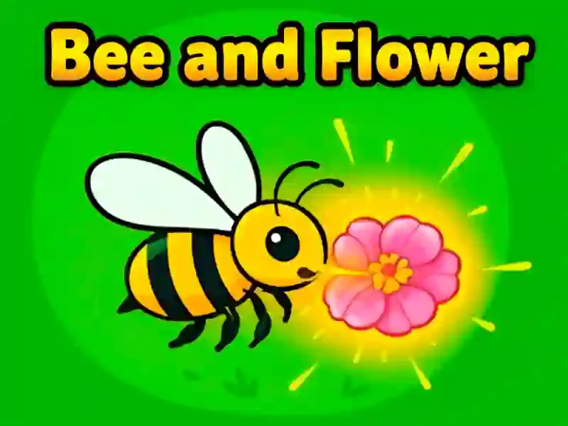 Spēle Bee and Flower online