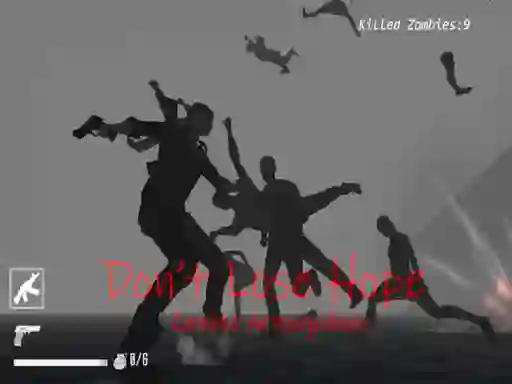 Spēle Don`t Lose Hope Zombie Armageddon online