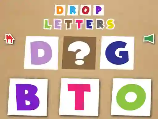 Spēle Drop Letters online