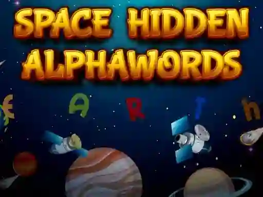 Spēle Space Hidden AlphaWords online