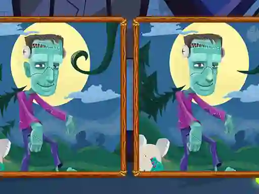 Spēle Halloween Find the Differences online