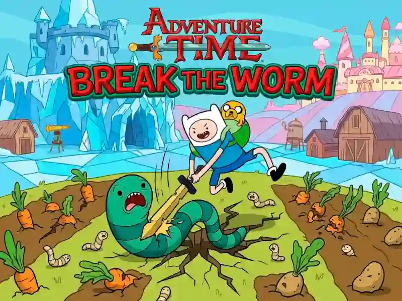 Spēle Adventure Time Break the Worm online