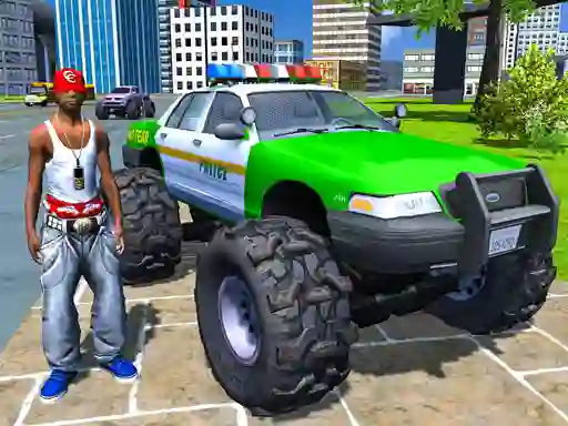 Spēle Monster Truck Stunts Driving Simulator online