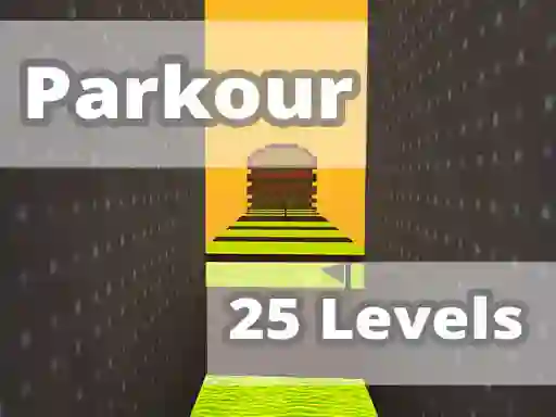 Spēle Parkour 25 Levels online