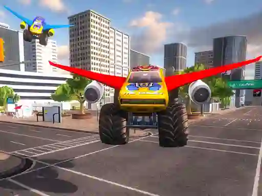 Spēle Real Flying Truck Simulator 3d online