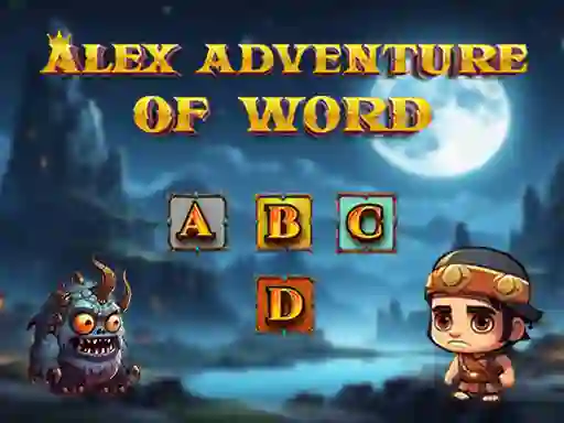 Spēle Alex Adventure of Word online