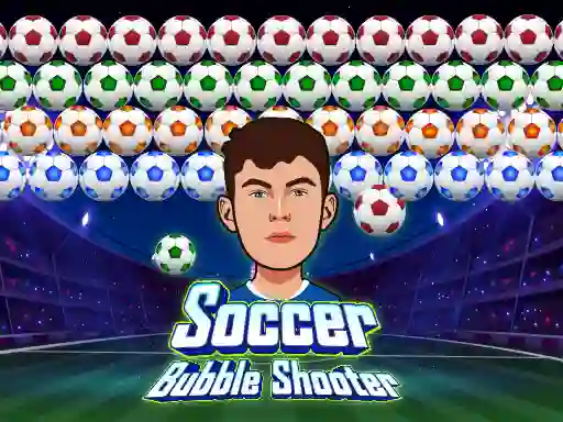 Spēle Soccer Bubble Shooter online