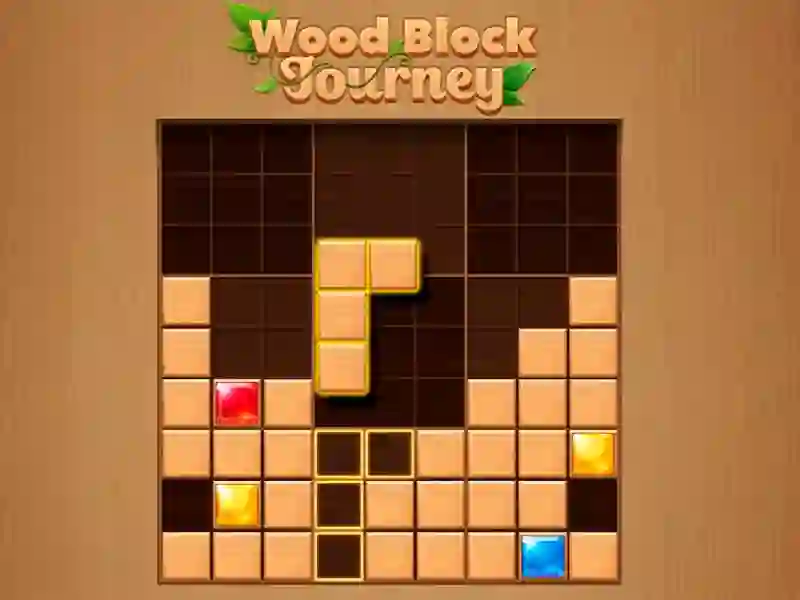 Spēle Wood Block Journey online