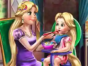 Spēle Goldie Princess Toddler Feed online