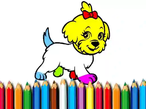 Spēle Back To School: Doggy Coloring Book online