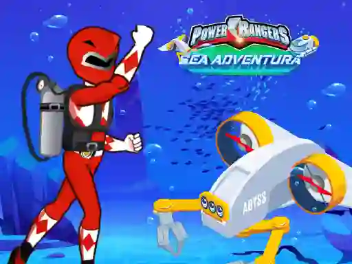 Spēle Power rangers Sea adventura online