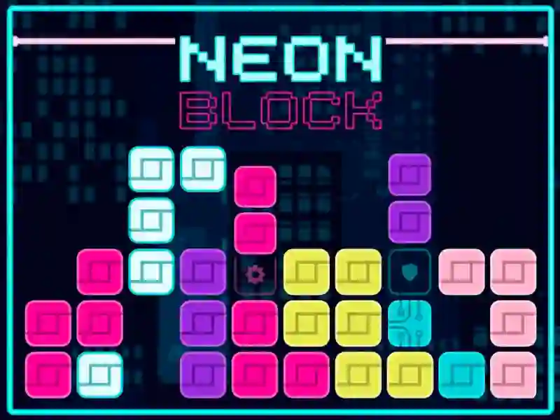 Spēle Neon Block online