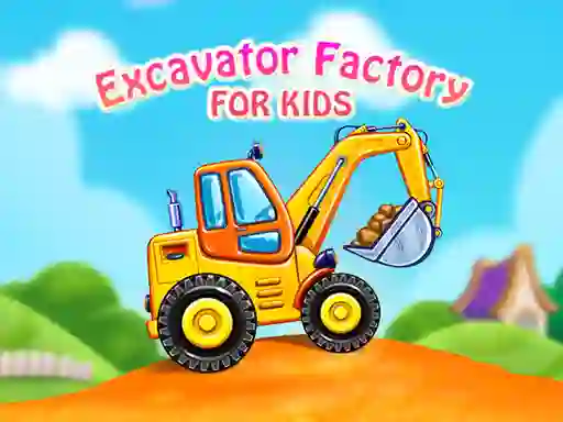 Spēle Excavator Factory For Kids online