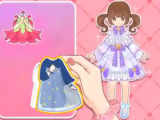 Spēle Paper Doll For Girls Dress Up online
