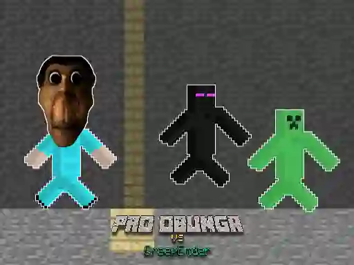 Spēle Pro Obunga vs CreepEnder online