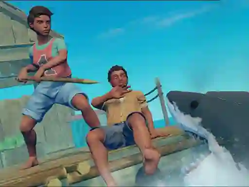 Spēle Raft World online