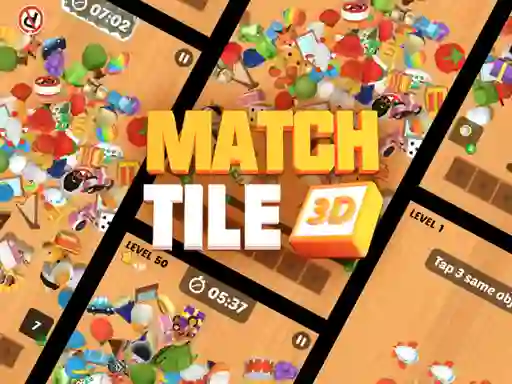 Spēle Match Tile 3d online