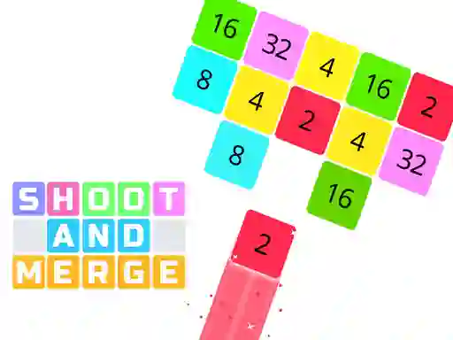 Spēle Shoot And Merge The Numbers online