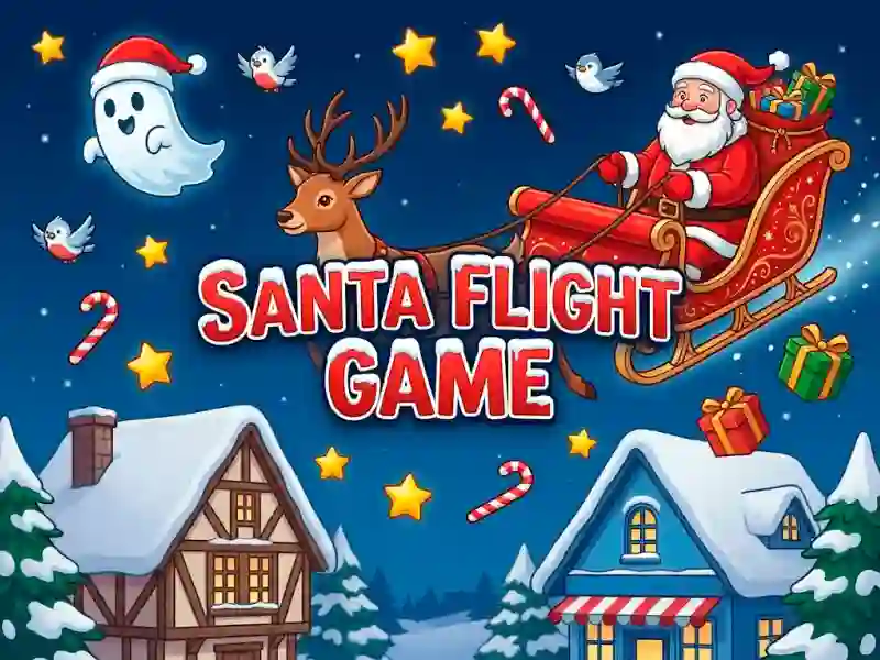 Spēle Santa Flight Game online