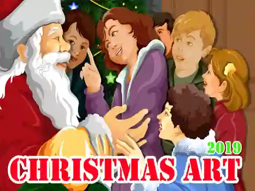 Spēle Christmas Art 2019 online