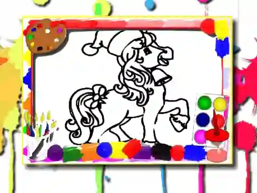 Spēle Horse Coloring Book online