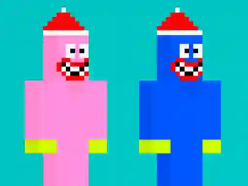 Spēle Noob Huggy Kissiy online