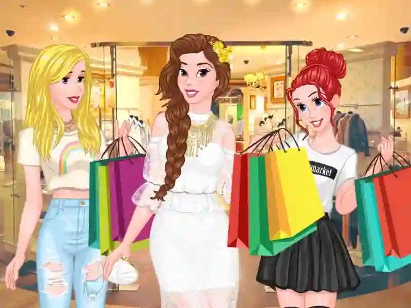 Spēle Princesses: Fashion Shopaholic online