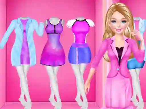Spēle Fashion Girl Career Outfits online