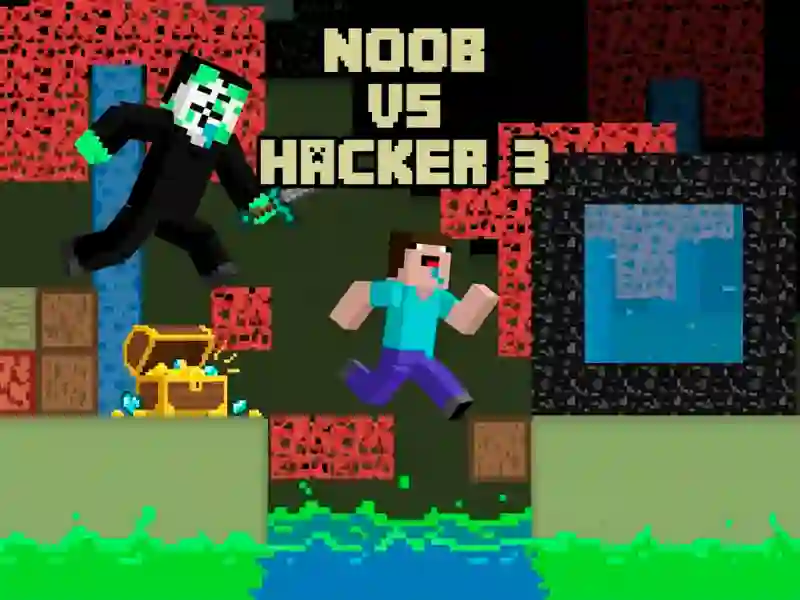 Spēle Noob vs Hacker online