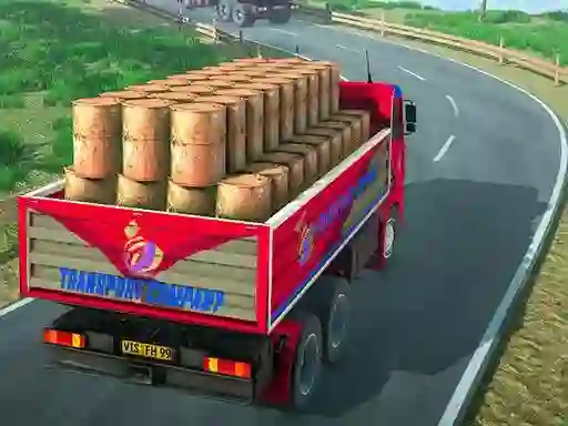 Spēle Indian Truck Driver Cargo Duty Delivery online