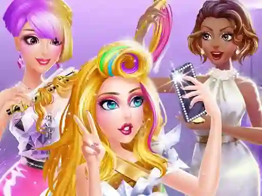Spēle Superstar Hair Salon online