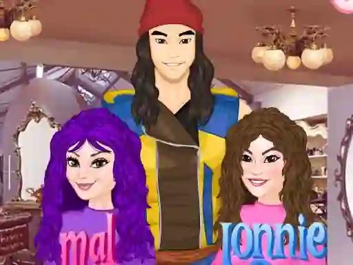 Spēle Descendants Hair Salon online