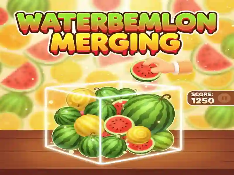 Spēle Watermelon Merging online