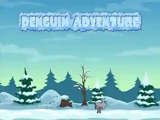 Spēle Penguin adventure online