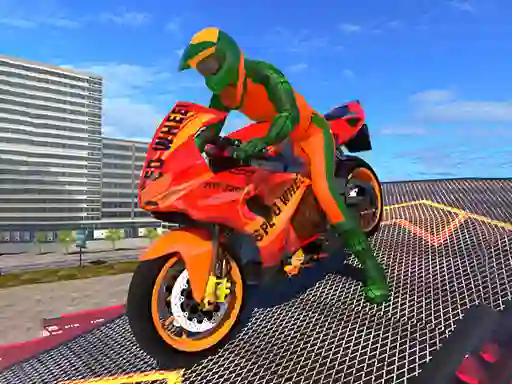Spēle Bike Stunt Driving Simulator 3d online