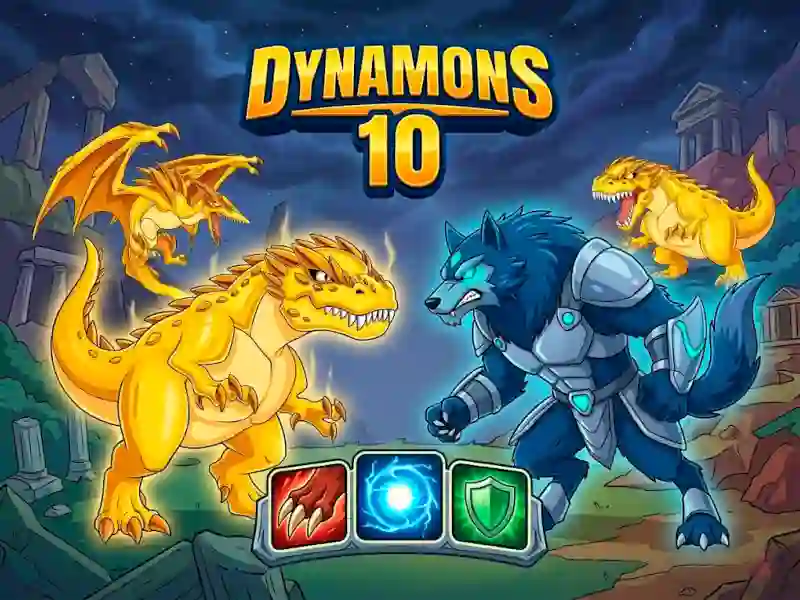 Spēle Dynamons 10 online