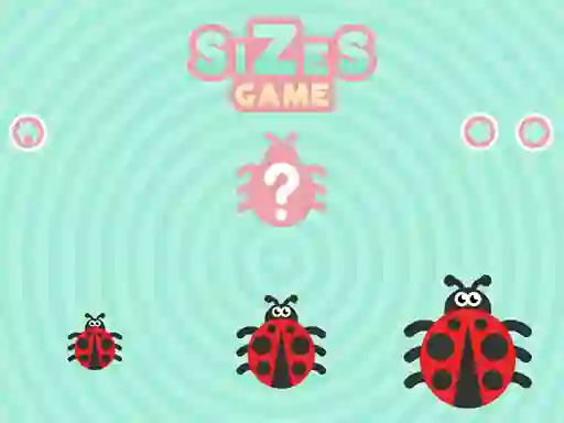 Spēle Sizes Game online