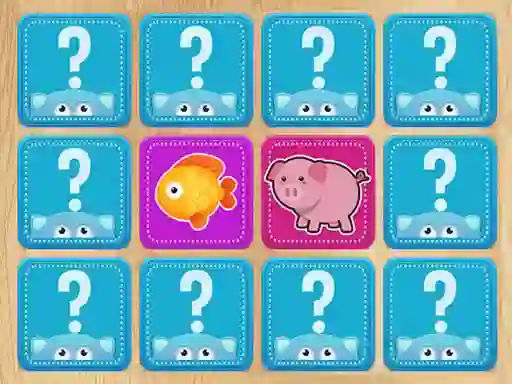 Spēle Find A Pair Animals online