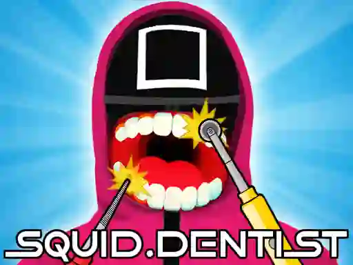 Spēle Squid Dentist Game online