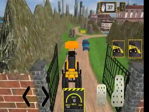 Spēle Real Excavtor City Construction online