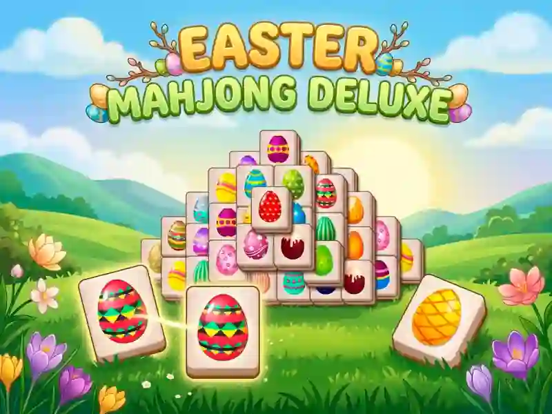 Spēle Easter mahjong deluxe online
