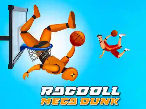 Spēle Ragdoll Mega Dunk online