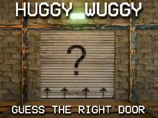 Spēle Huggy Wuggy Guess the right door online