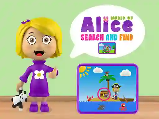 Spēle World of Alice Search and Find online
