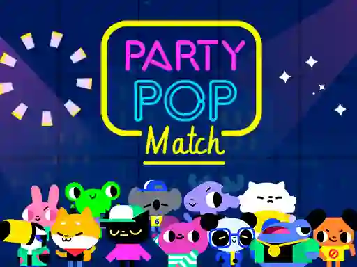 Spēle Party Pop Match online