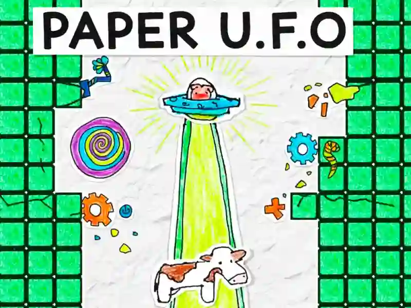 Spēle Paper U.F.O. online